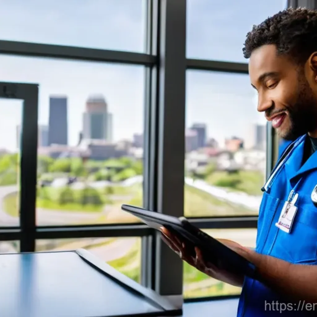 응급구조사 연봉 지역별 비교 - **Prompt:** "A split image, showcasing two distinct lifestyles for Emergency Medical Technicians (EM...