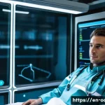 응급구조사 응급의학 논문 해설 - **"AI Co-pilot in Advanced Diagnostics"**
A highly skilled male paramedic, mid-30s, with a focus...